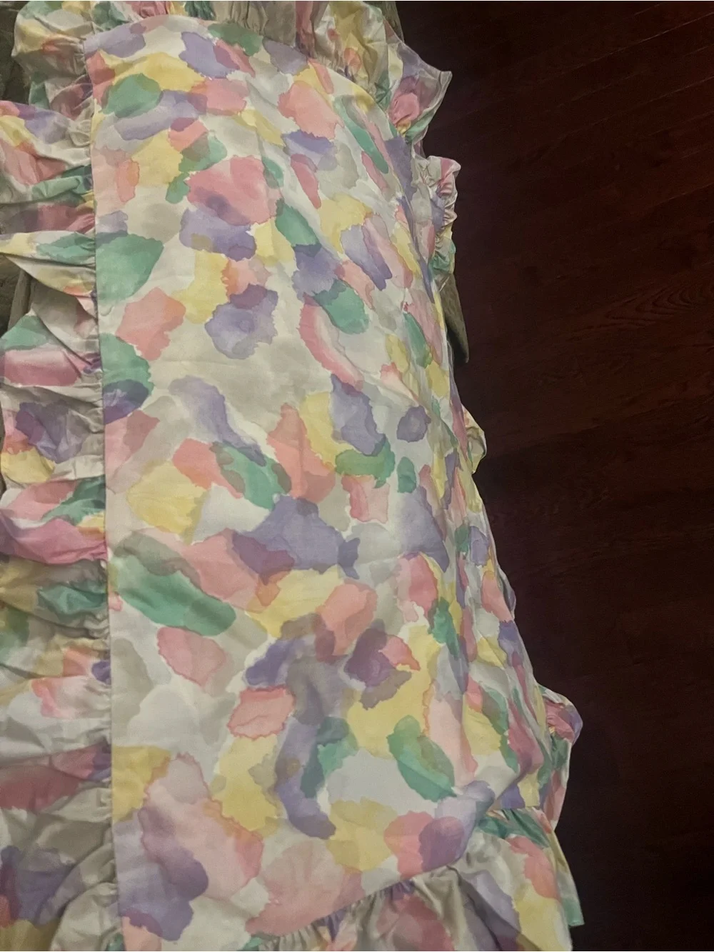 Wamsutta Pastel Watercolor standard pillow sham